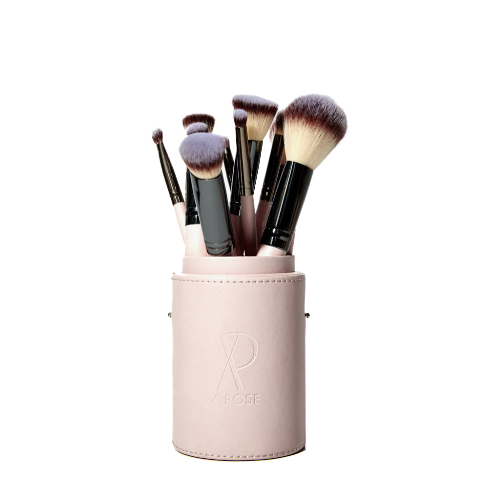 12 Piece Makeup Brush Set