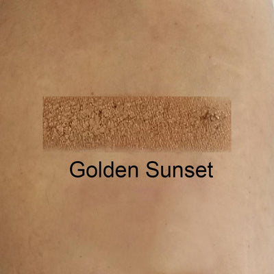 Golden Sunset - Intense Golden Copper Eye Shadow With Shimmer