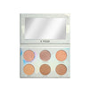 All Glown Up - Pink/Gold 6 Color Eye Shadow Pallete